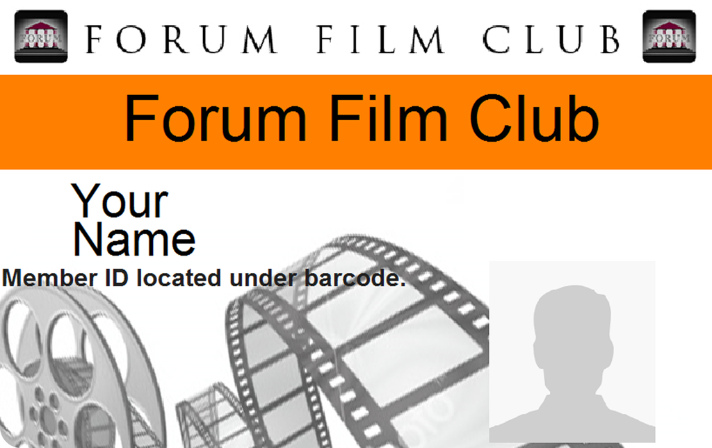 Forum Film Club membership card
